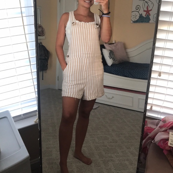 NWT Hollister Striped Romper - Picture 6 of 8